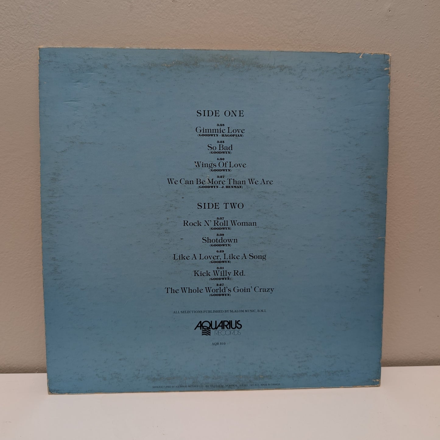 April Wine The Whole World's Goin' Crazy LP