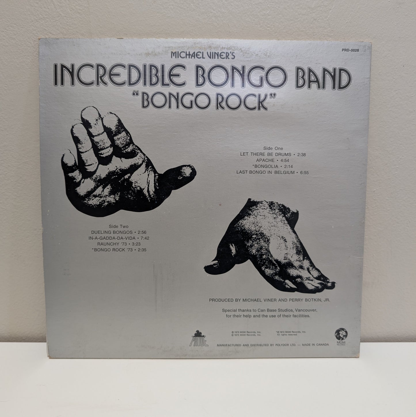 Incredible Bongo Band - "Bongo Rock" LP