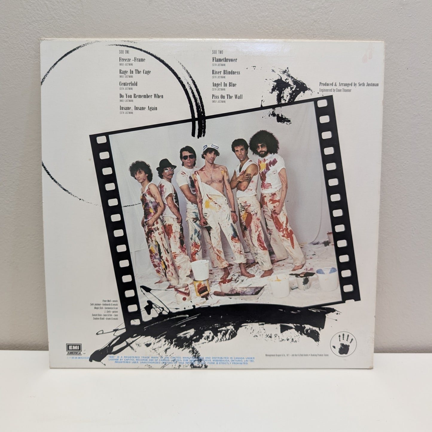 J Geils Band - Freeze Frame LP