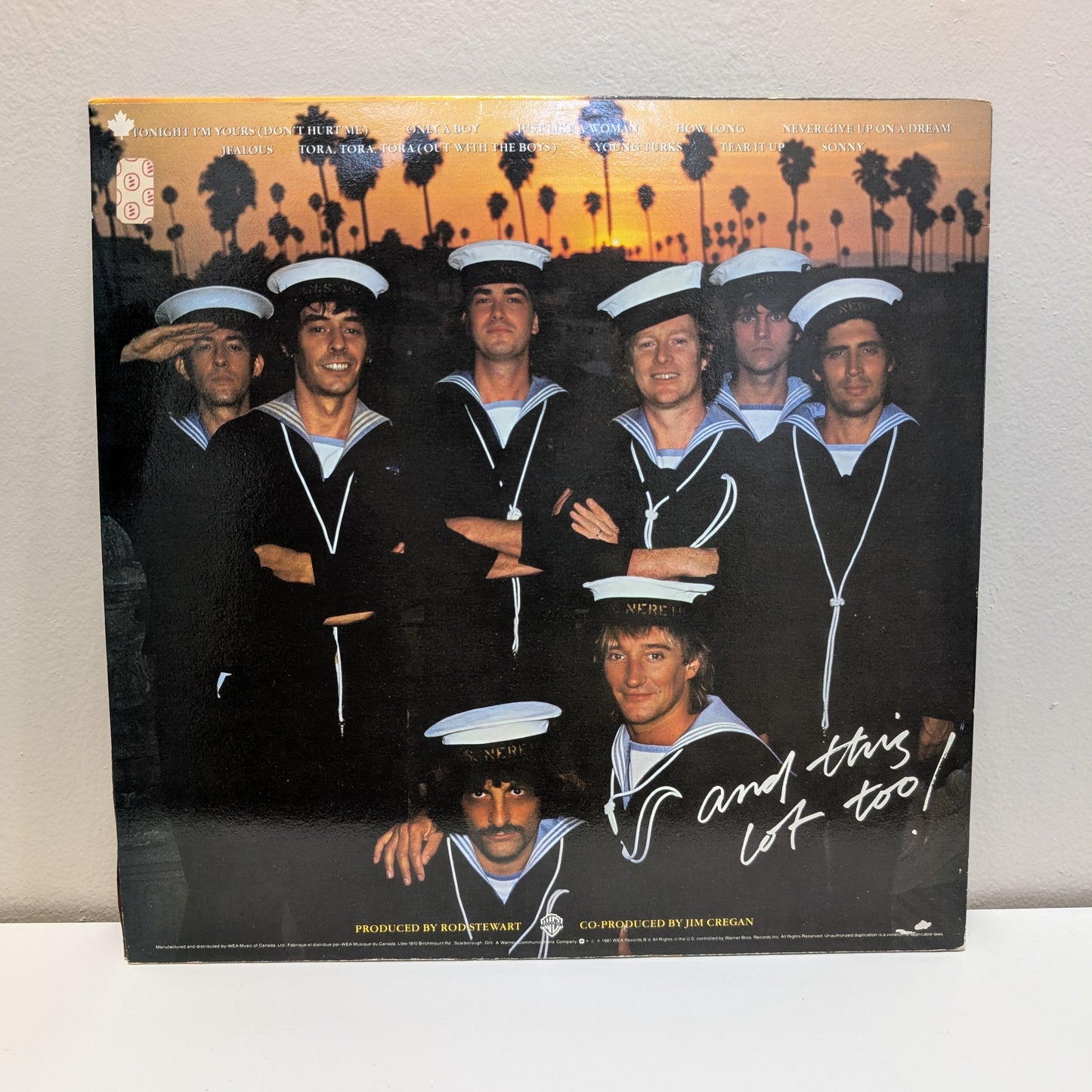 Rod Stewart - Tonight I'm Yours LP