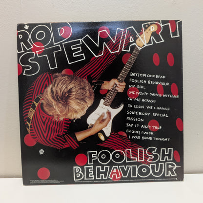 Rod Stewart - Foolish Behaviour LP