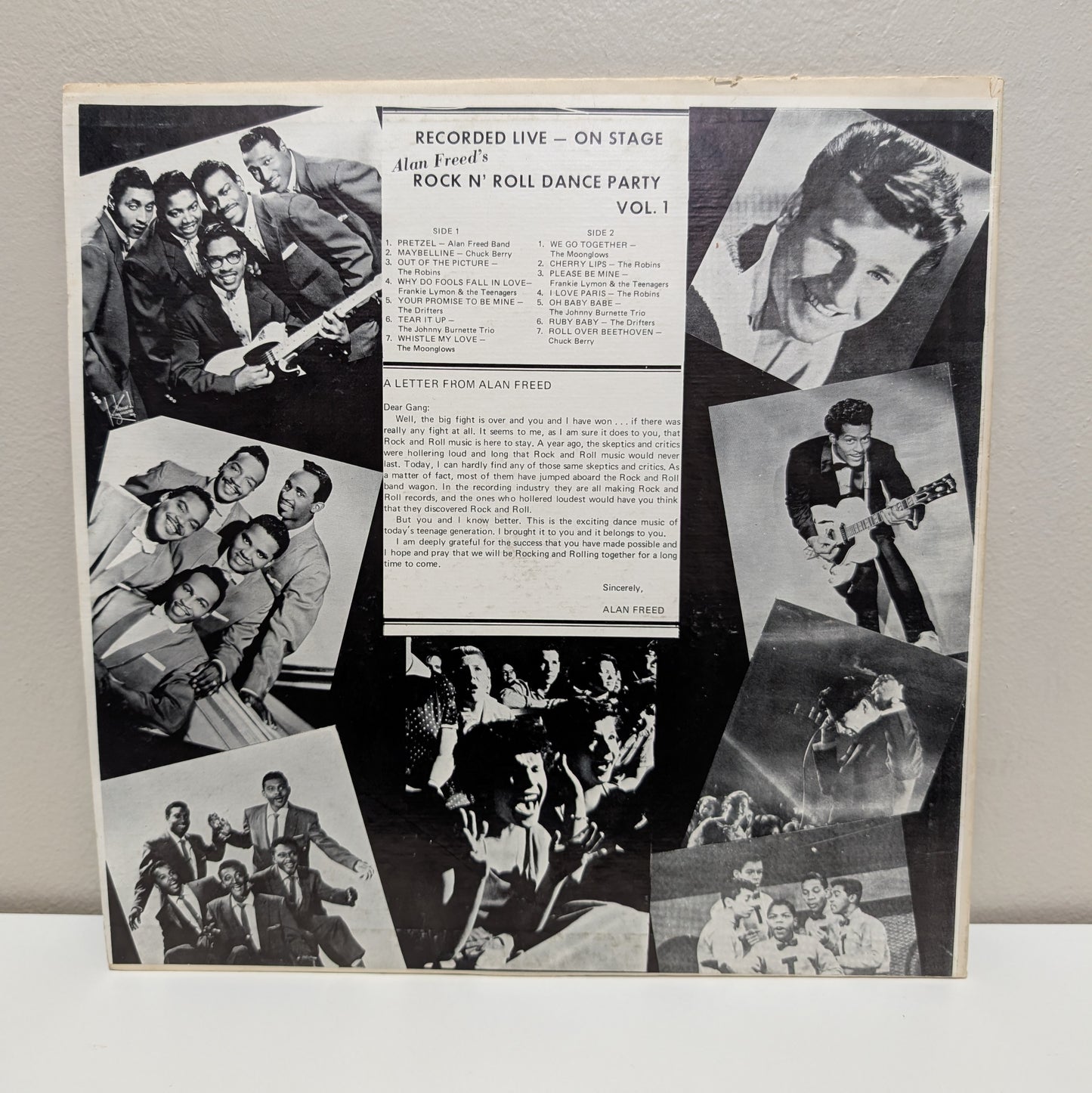 Alan Freed's Rock N Roll Dance Party Vol 1 LP