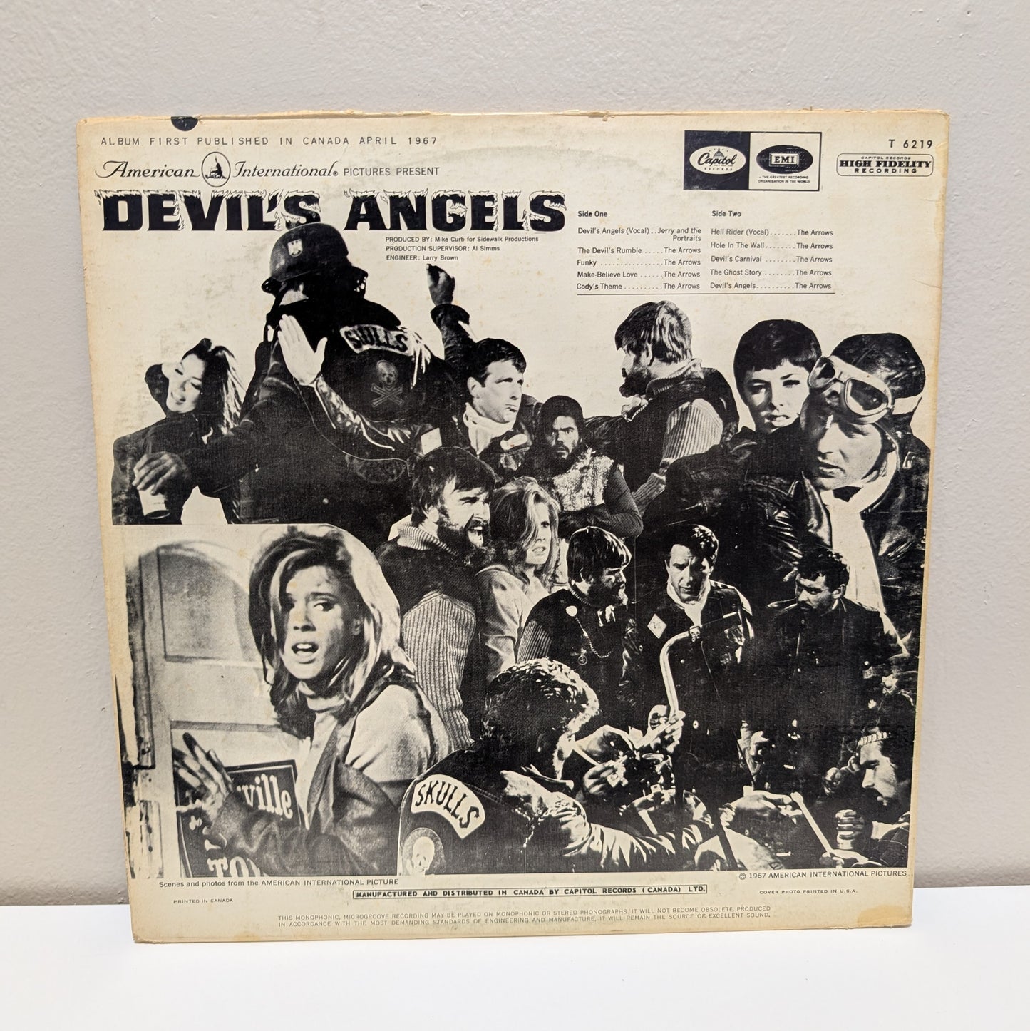 Devil's Angels Soundtrack LP