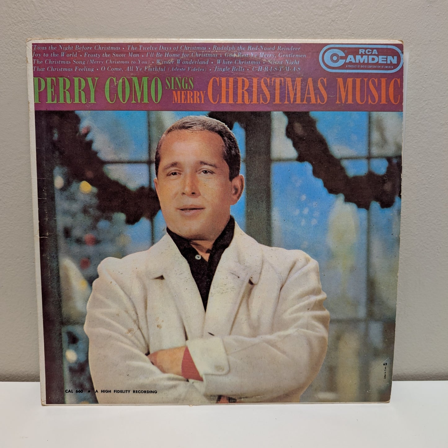 Perry Como Sings Merry Christmas Music LP