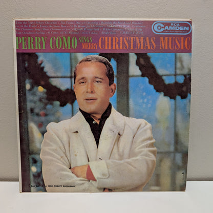 Perry Como Sings Merry Christmas Music LP