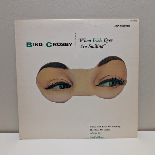 Bing Crosby When Irish Eyes Are Smiling LP