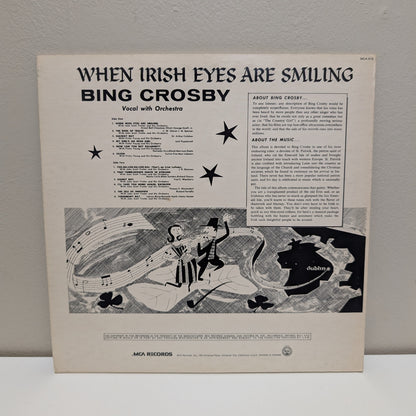 Bing Crosby When Irish Eyes Are Smiling LP