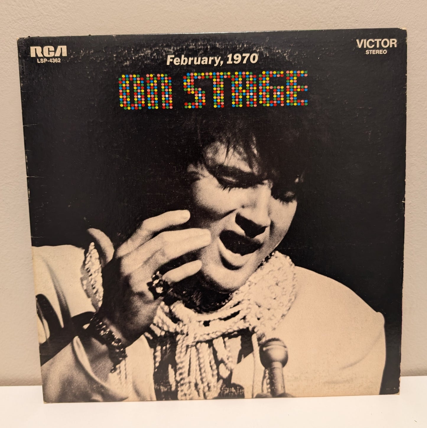 Elvis Presley On Stage (February 1970) LP