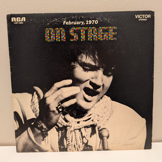 Elvis Presley On Stage (February 1970) LP