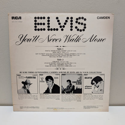 Elvis Presley You'll Never Walk Alone LP