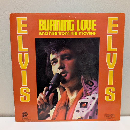 Elvis Presley Burning Love & Hits From His Movies LP