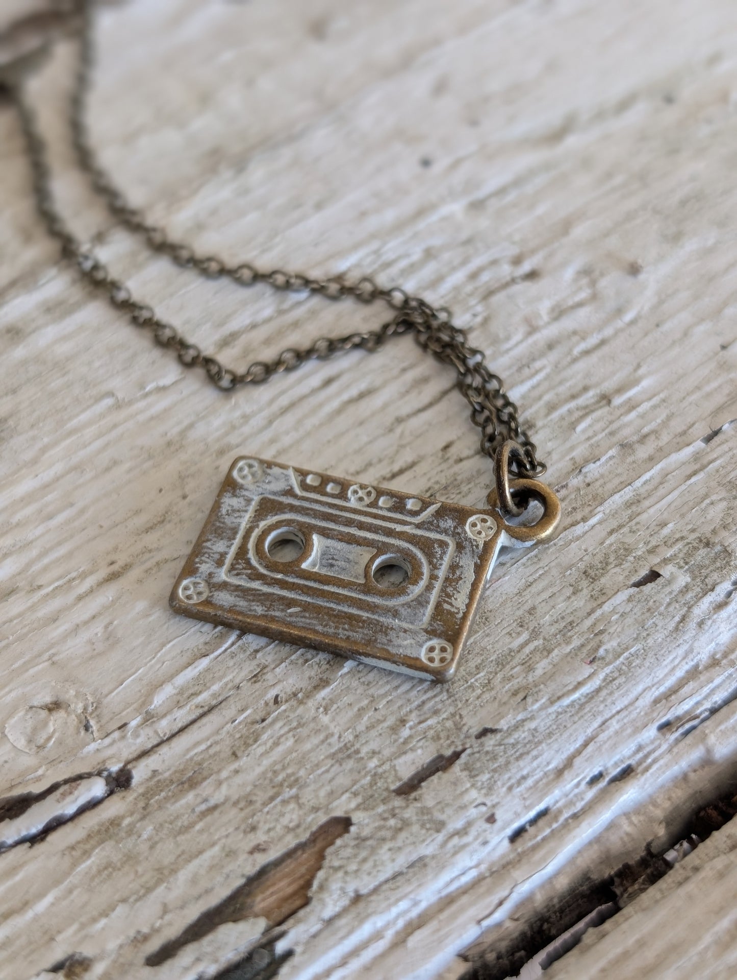 Cassette Tape Necklace