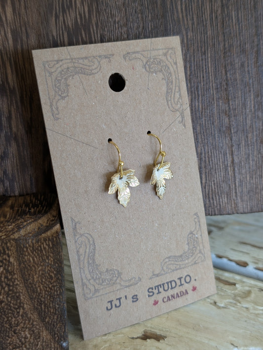 Maple Leaf Earrings