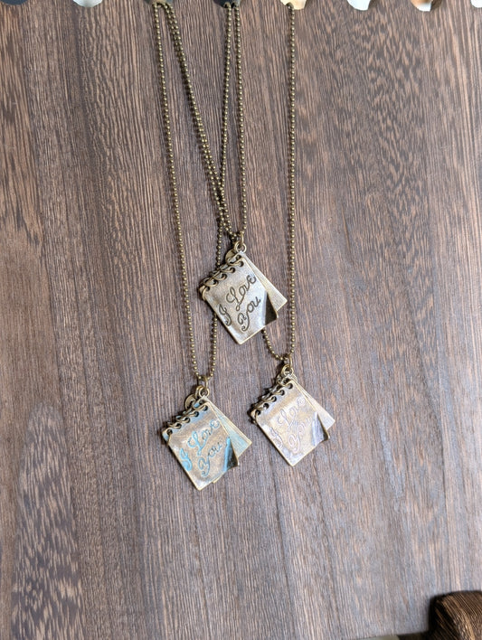 I love you Necklace