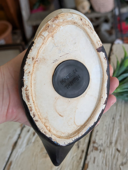 Ceramic Loon Piggy Bank