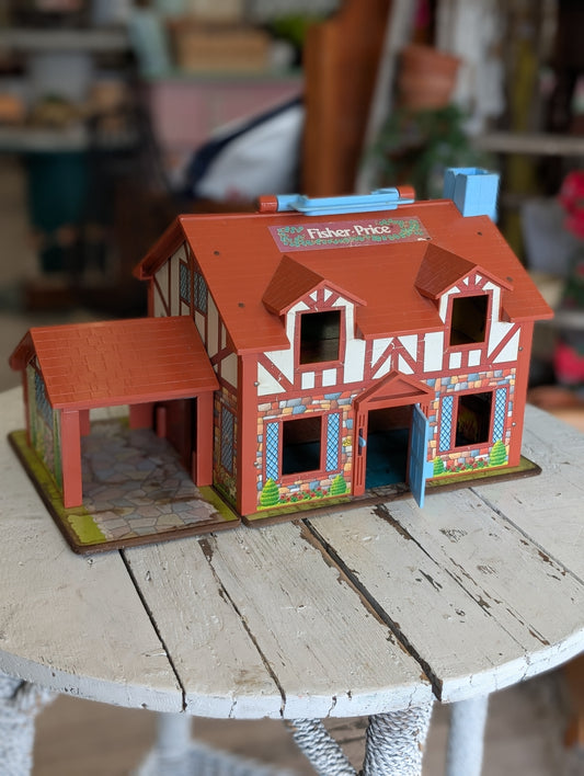 Fisher Price Tudor Home - with accessories