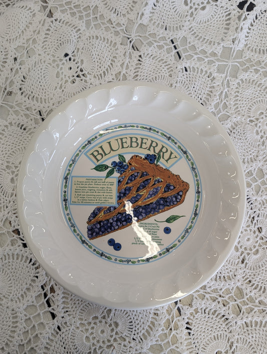 Blueberry Pie Plate
