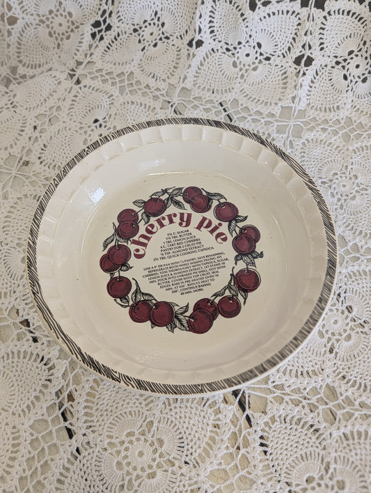 Cherry Pie Plate