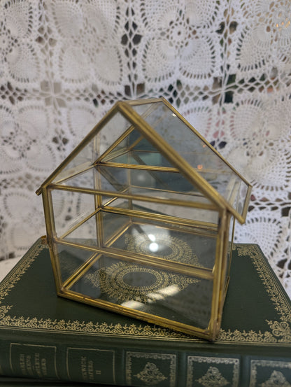Small glass house
