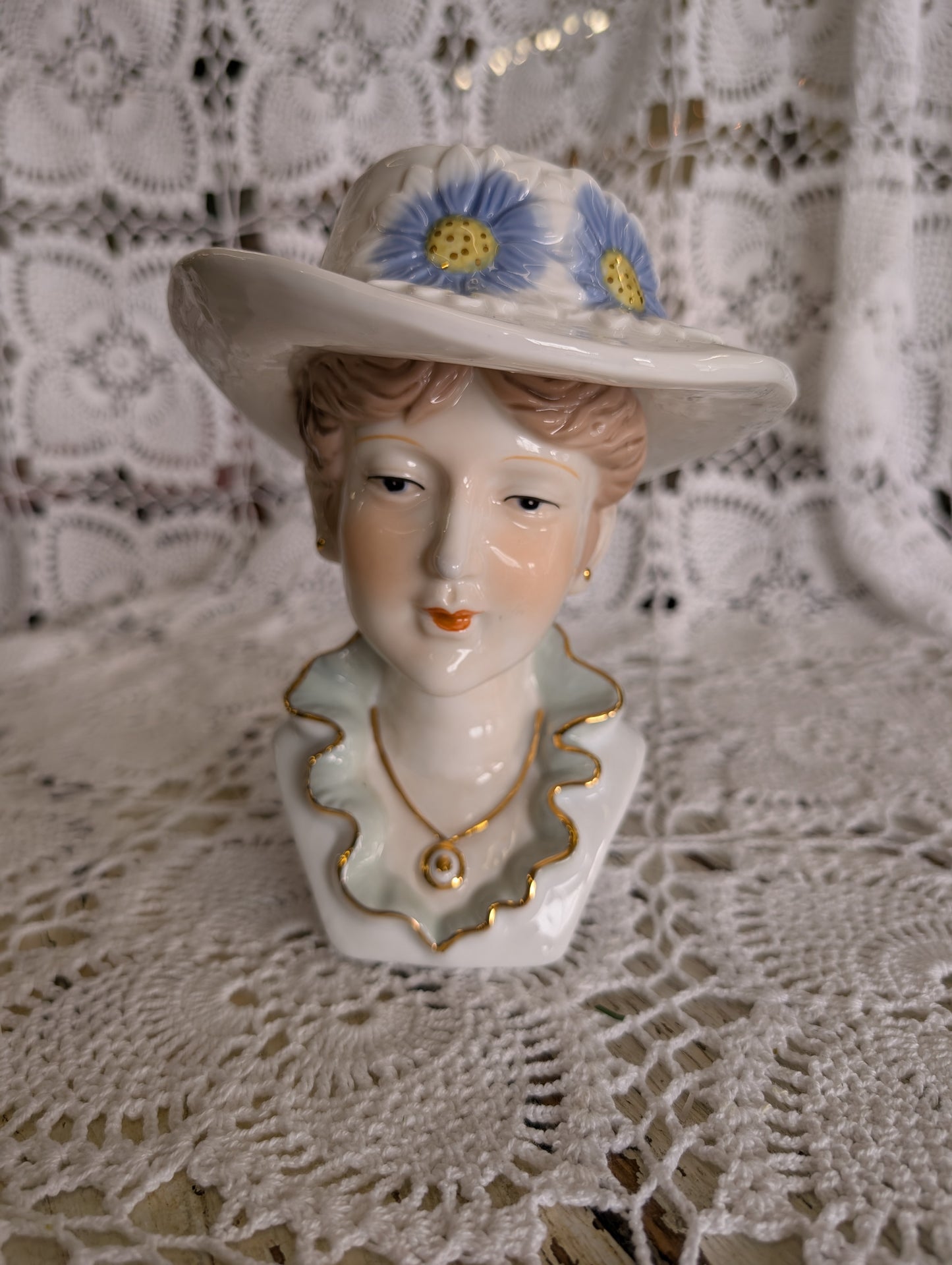 Lady Head Vase