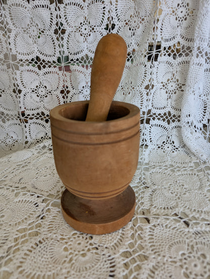 Wooden Mortar