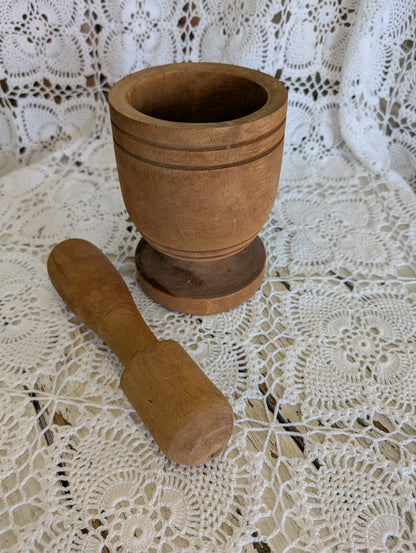 Wooden Mortar