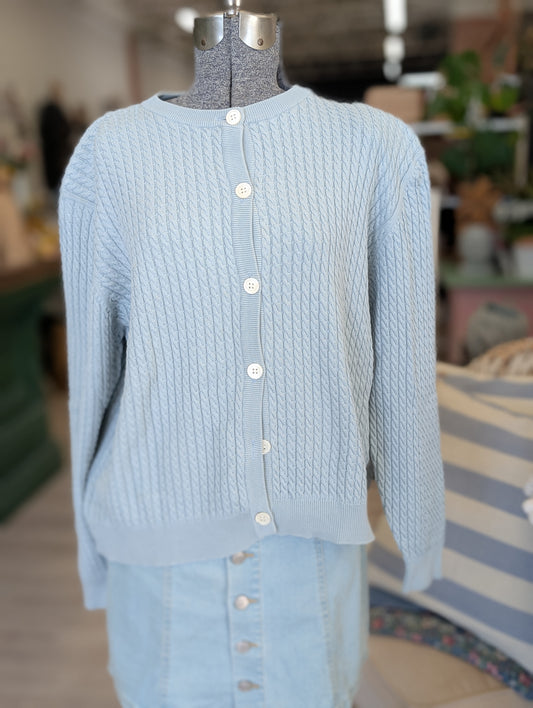 Light Blue Cardigan