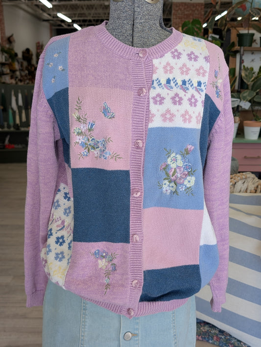 Vintage graphic Cardigan