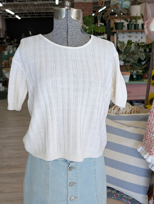 Knit Crochet Top