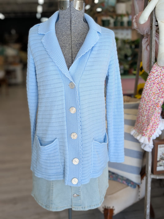 Blue Vintage Cardigan