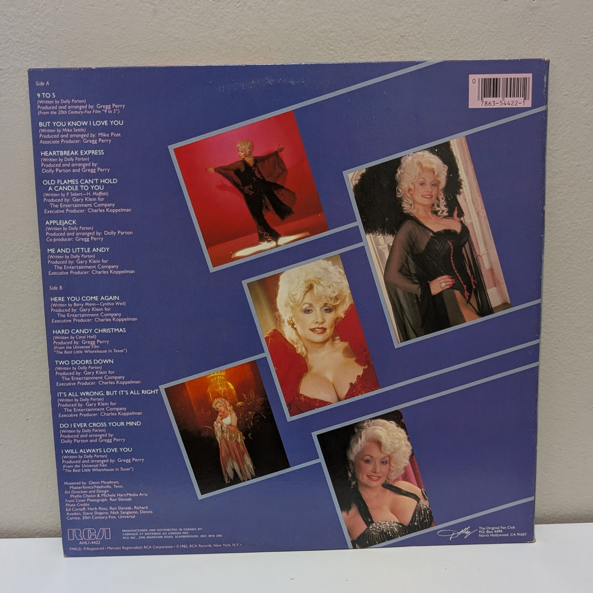 Dolly Parton Greatest Hits LP
