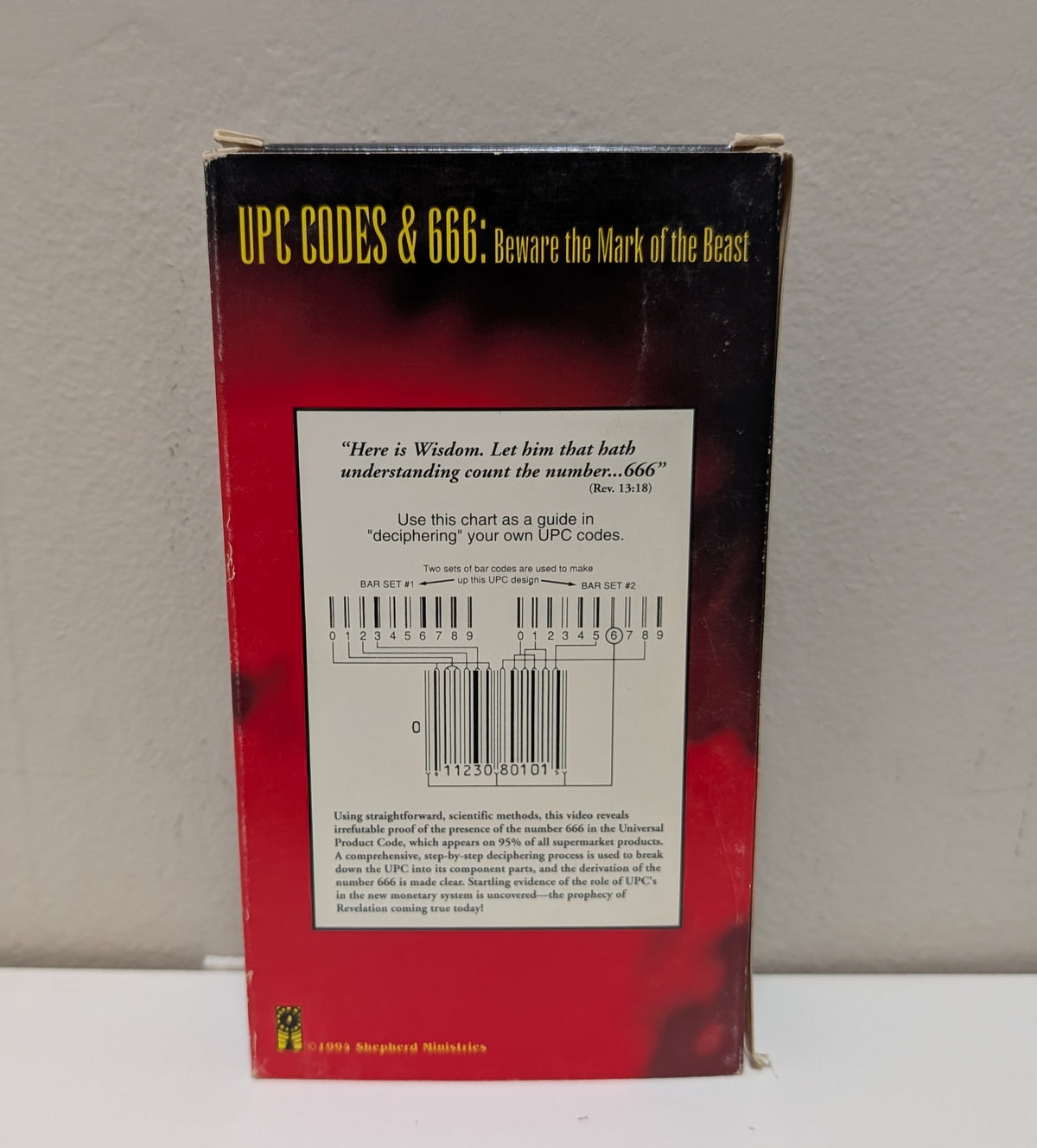 UPC Codes & 666 VHS