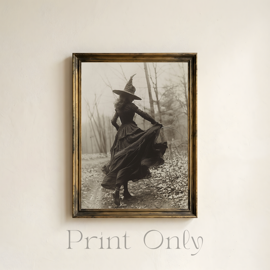 Dancing Witch Print