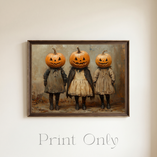Pumpkin Children Print