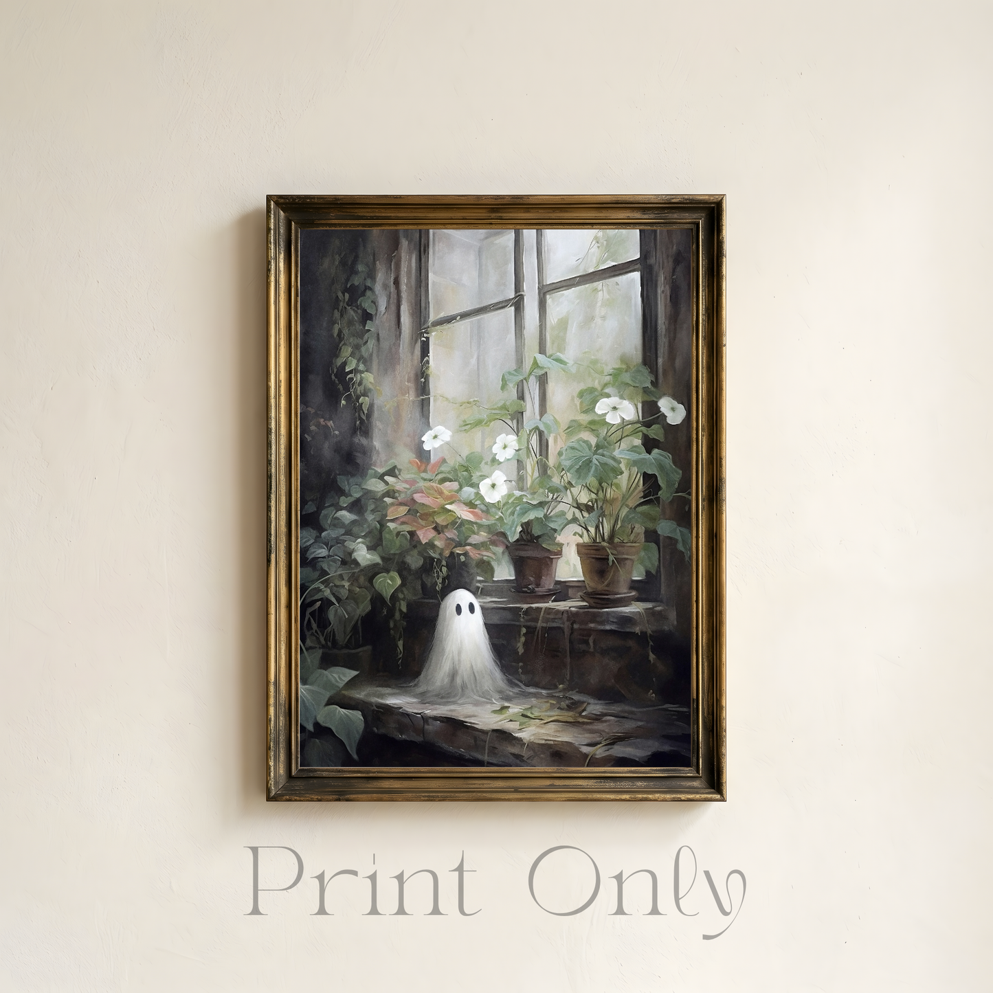 Small Greenhouse Ghost Print