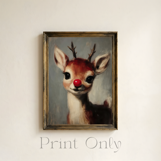 Rudolph Print
