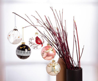 Piano Keys Ball Ornament