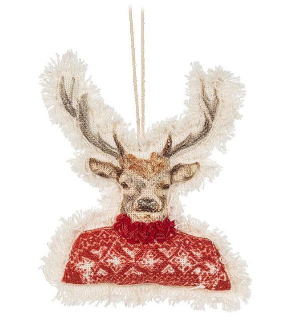 Dressed Stag Ornament