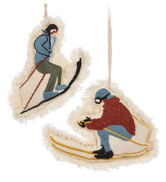 Skiers Ornament