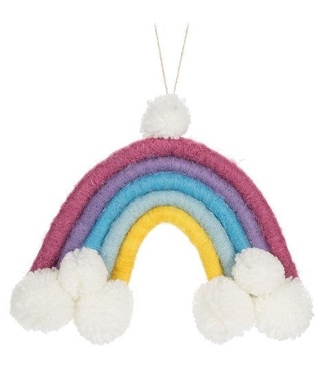 Small Pompom Rainbow