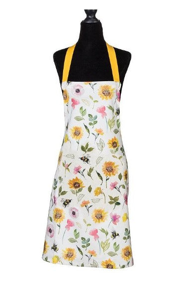 Sunflowers & Bees Apron