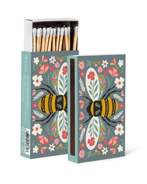 Colourful Floral Bee Matches