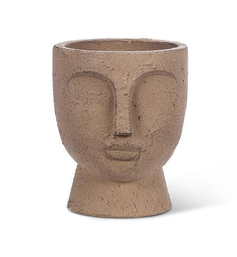 Small Face Pedestal Planter