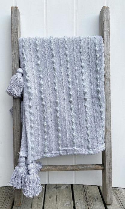 Cora Throw Blanket Grey