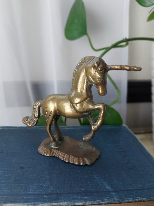 Brass unicorn