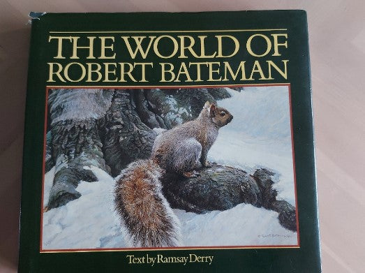 Signed The World of Robert Bateman book