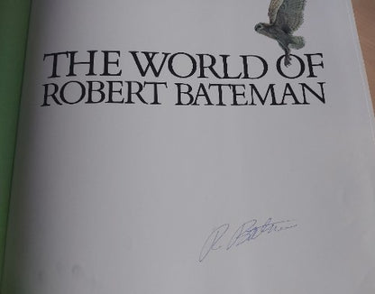 Signed The World of Robert Bateman book