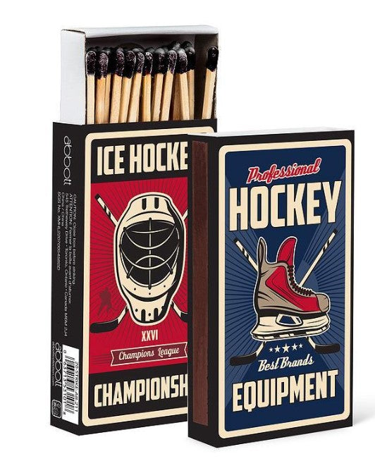 Retro Hockey Print Matches