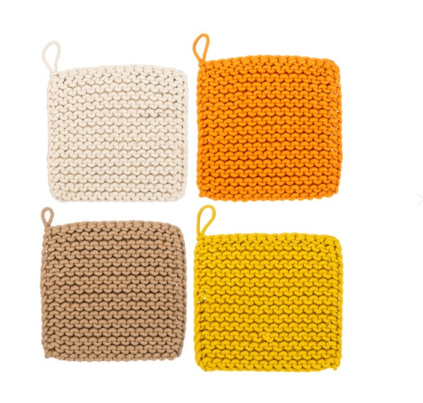 Cotton Crochet Pot Holder