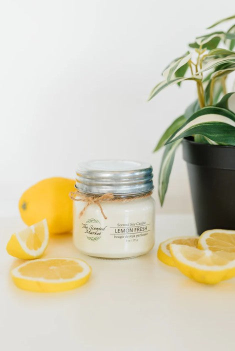 Lemon Fresh 8oz Candle